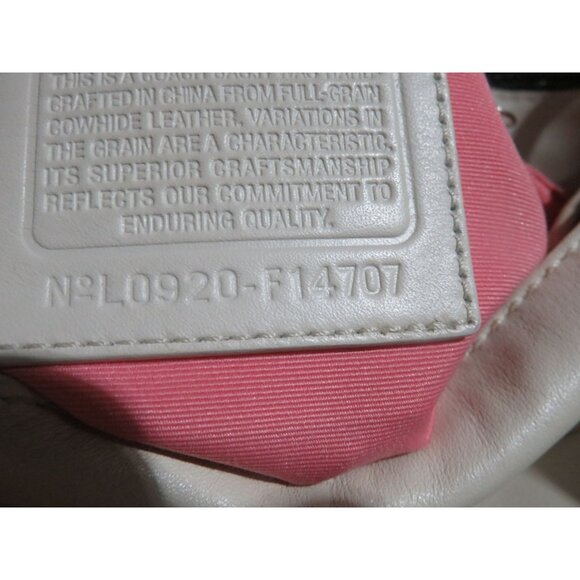 Coach 2010 Zoe Leather Hobo Handbag in Cream White - Picture 7 of 11